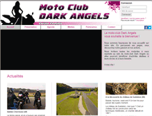 Tablet Screenshot of darkangels.fr